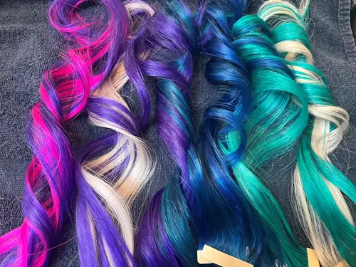 Denver Hair Extensions can customize any shade any color any type. These are just fashion colors, bu(..)