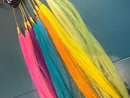 Denver Hair Extensions. Personalized black light Hair Extensions for all events.